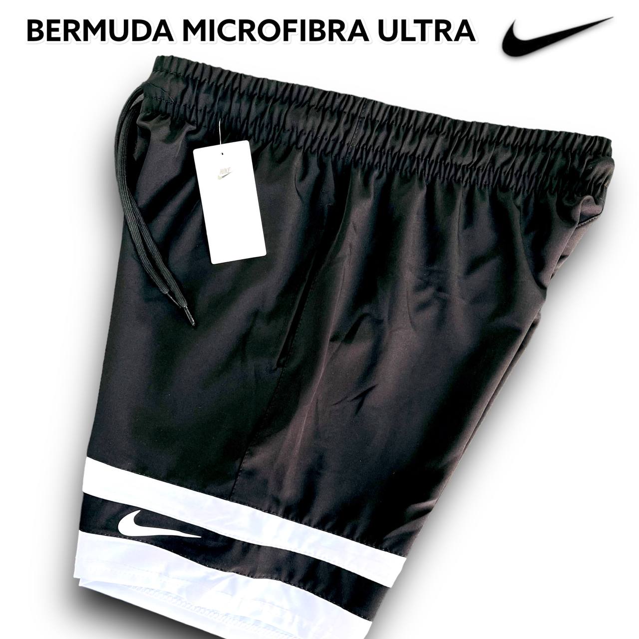 Bermuda Microfibra Ultra - NIKE recorte duplo 