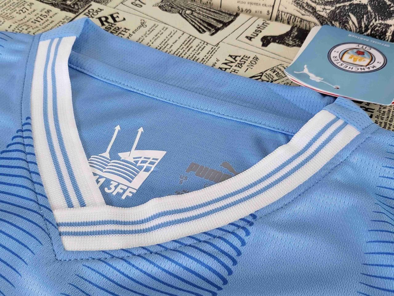 Camisa de time Tailandesa 1.1 TORCEDOR MANCHESTER CITY 23/24 (PRONTA ENTREGA)