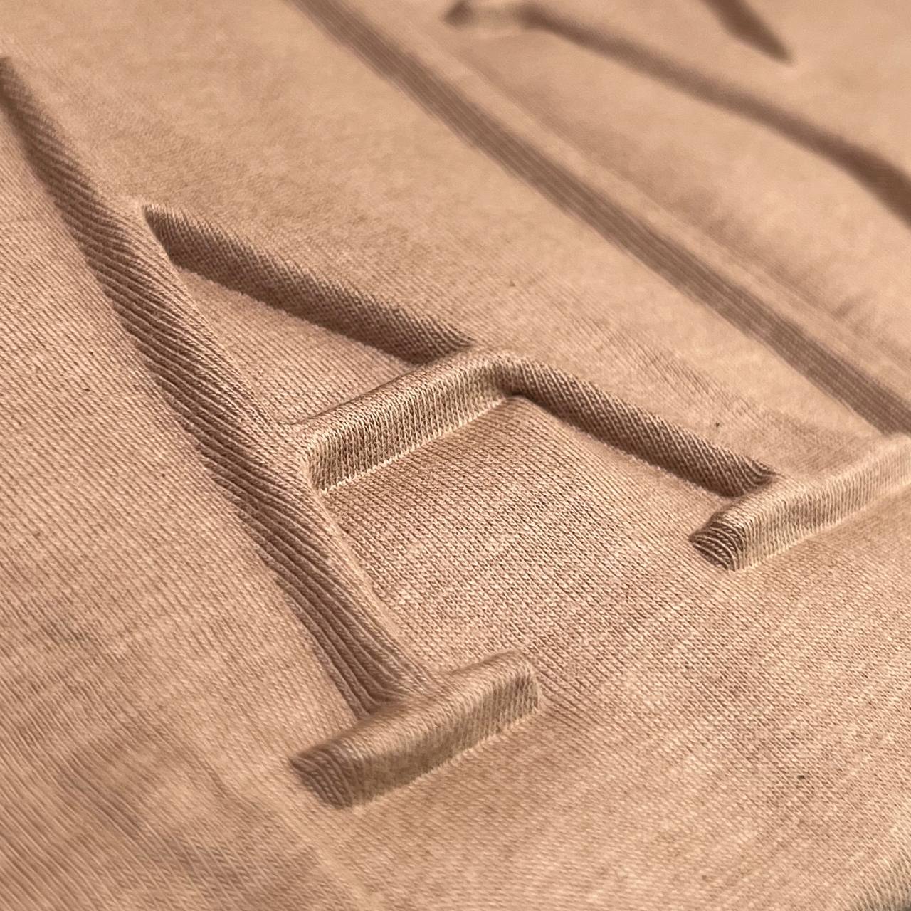 Camiseta GENUINA COTTON SOFT TURCO - ARMANI arte em relevo 