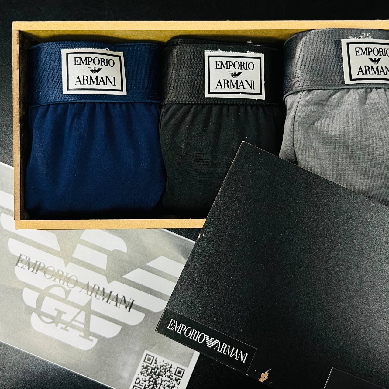 Kit Cueca Premium na caixa de MADEIRA LT25A (C570)