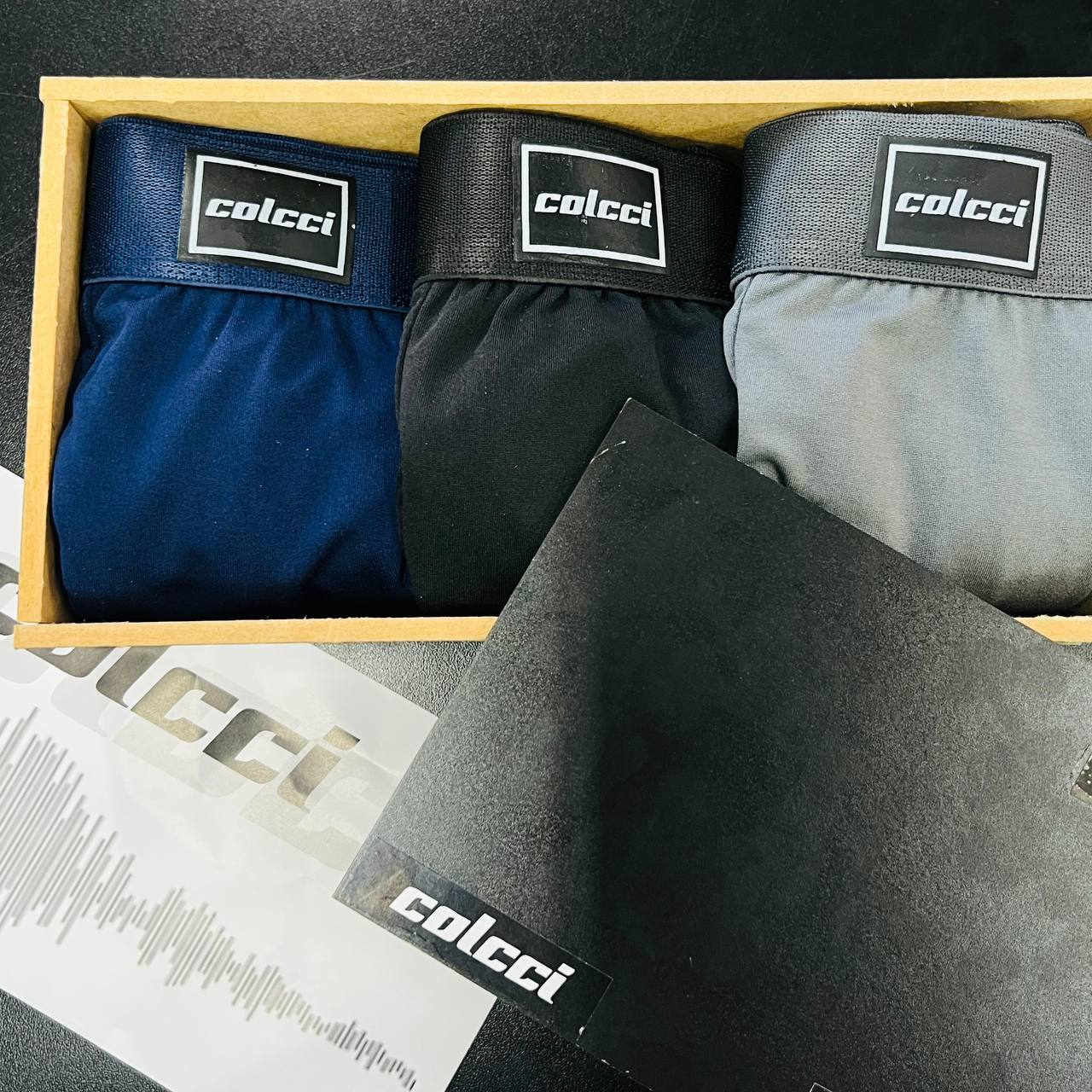 Kit Cueca Premium na caixa de MADEIRA (LT037)