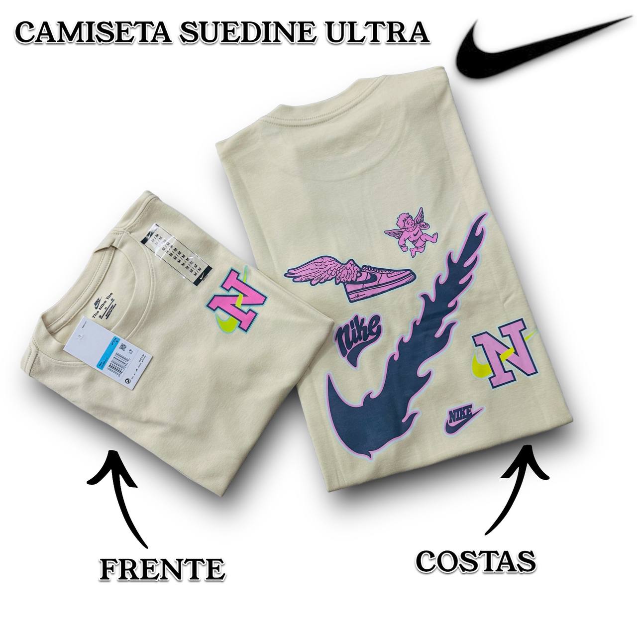 CAMISETA SUEDINE 1:1 ULTRA - NIKE  (ARTE EM DTF)  
