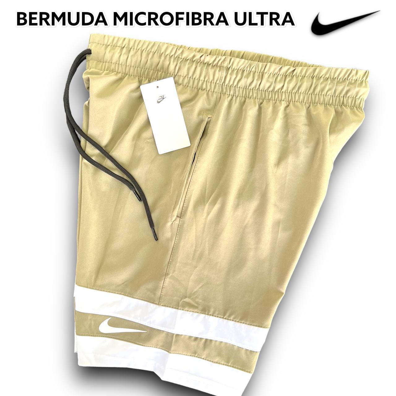 Bermuda Microfibra Ultra - NIKE recorte duplo 
