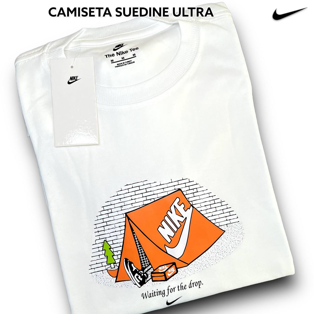 CAMISETA SUEDINE 1:1 ULTRA - NIKE arte em DTF
