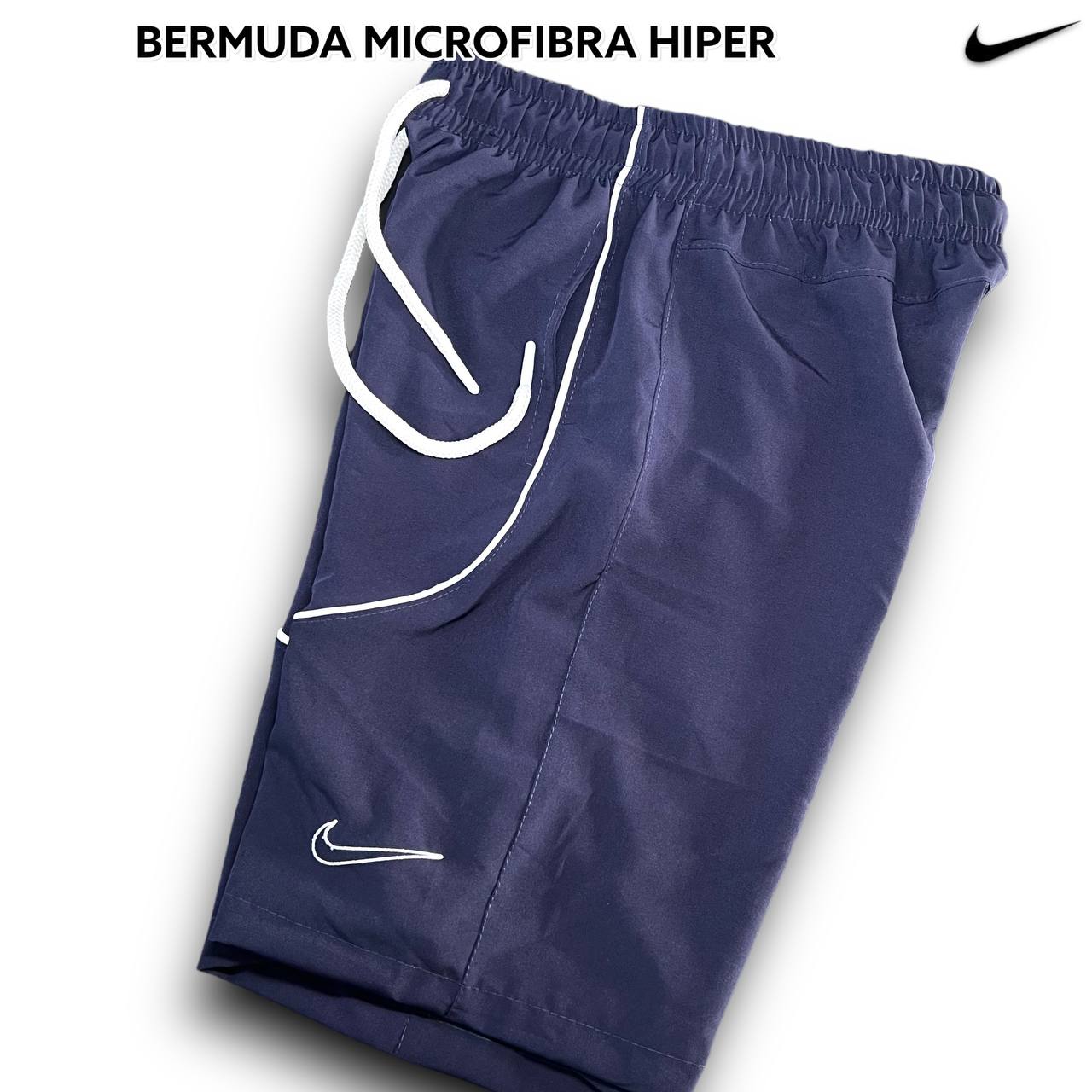 Bermuda Microfibra HIPER - NIKE arte em bordado 