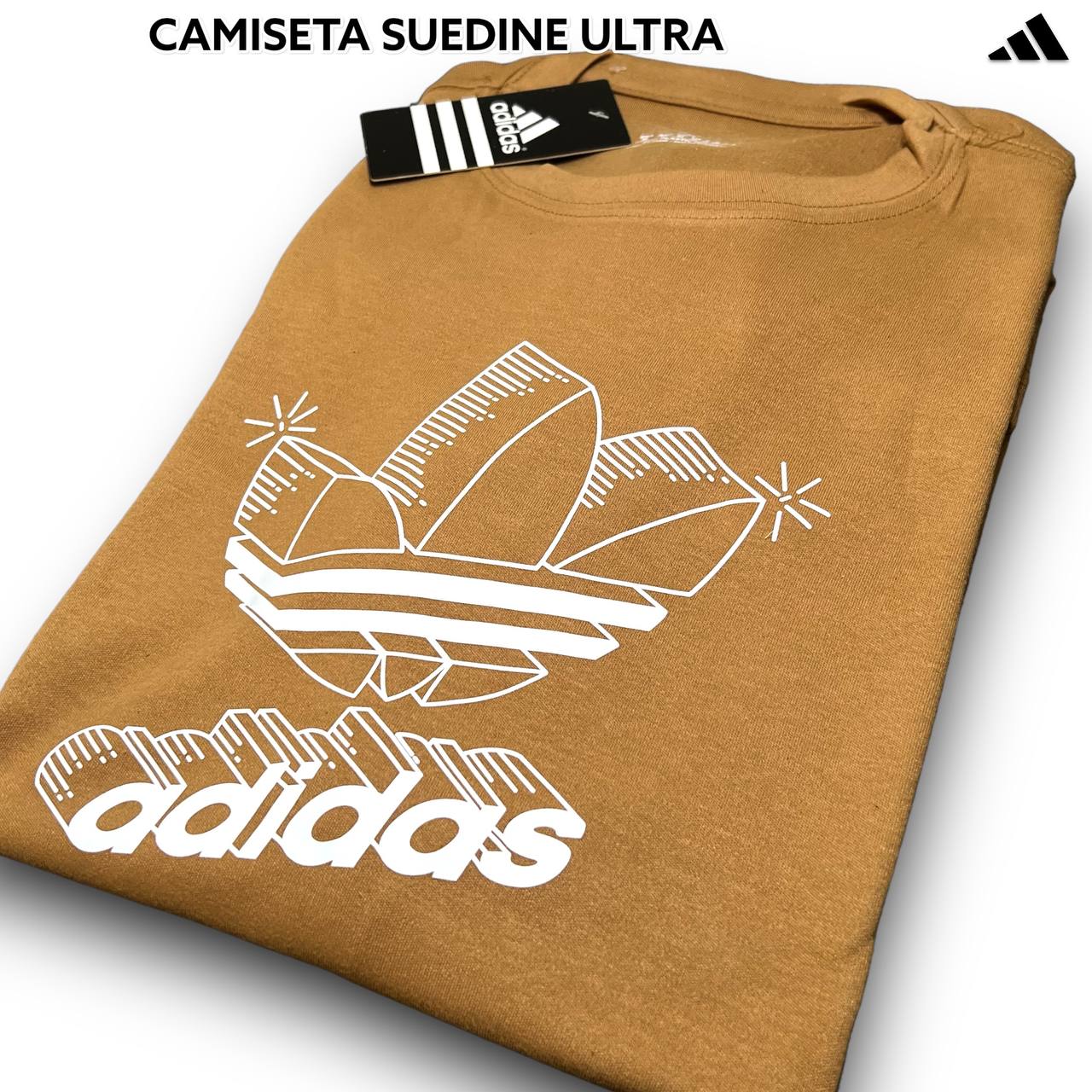 Camiseta Suedine 1:1 ULTRA - ADIDAS arte em DTF