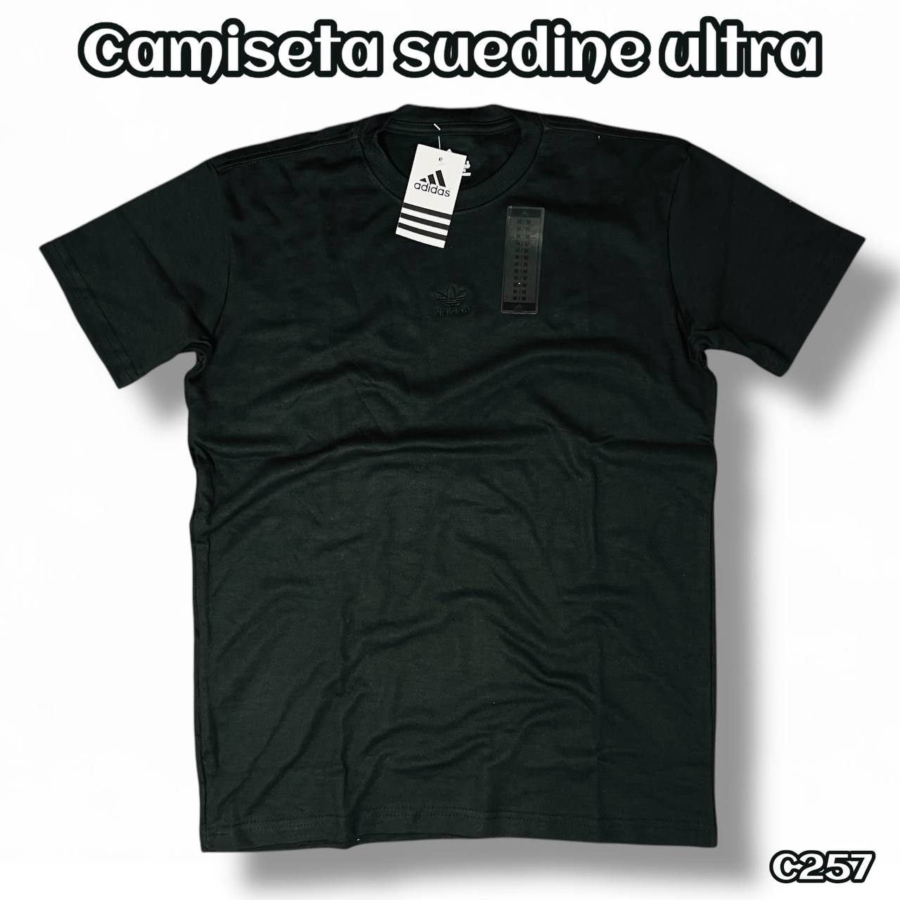 Camiseta Suedine ultra -(C257) ARTE BORDADA LT3A  