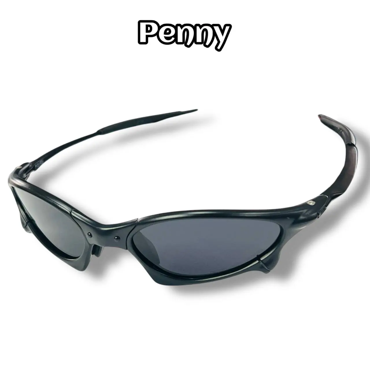 Óculos OAKLEY JULIET (LT024) - ARMAÇÃO: PLASMA - PRATA - Kit Borracha: ROSA - MODELO: PENNY