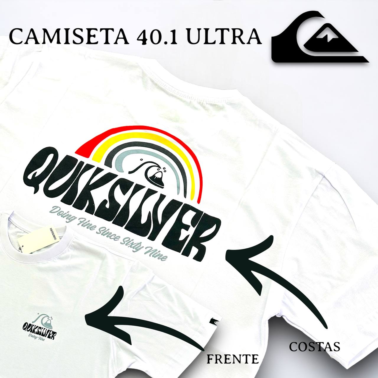 Camiseta 40.1 Ultra Premium - QUIKSILVER 