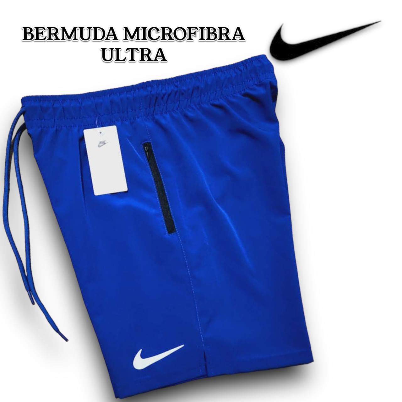 Bermuda Microfibra Ultra - NIKE  - ZIPER 