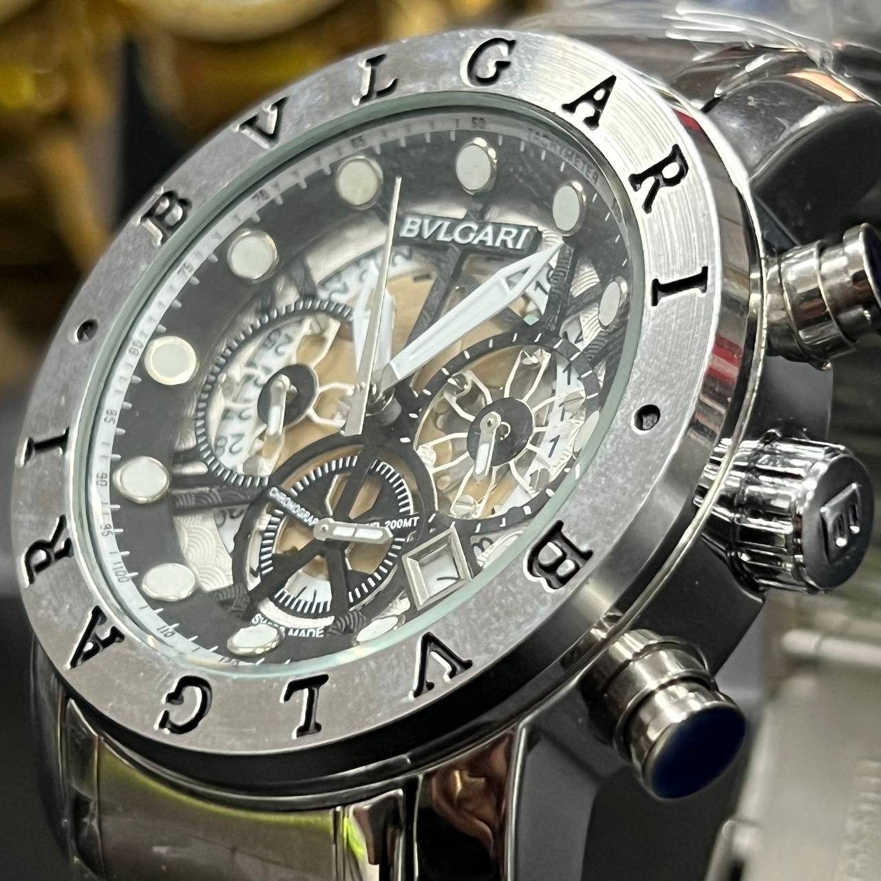 Relógio BVLGARI linha PREMIUM AAA