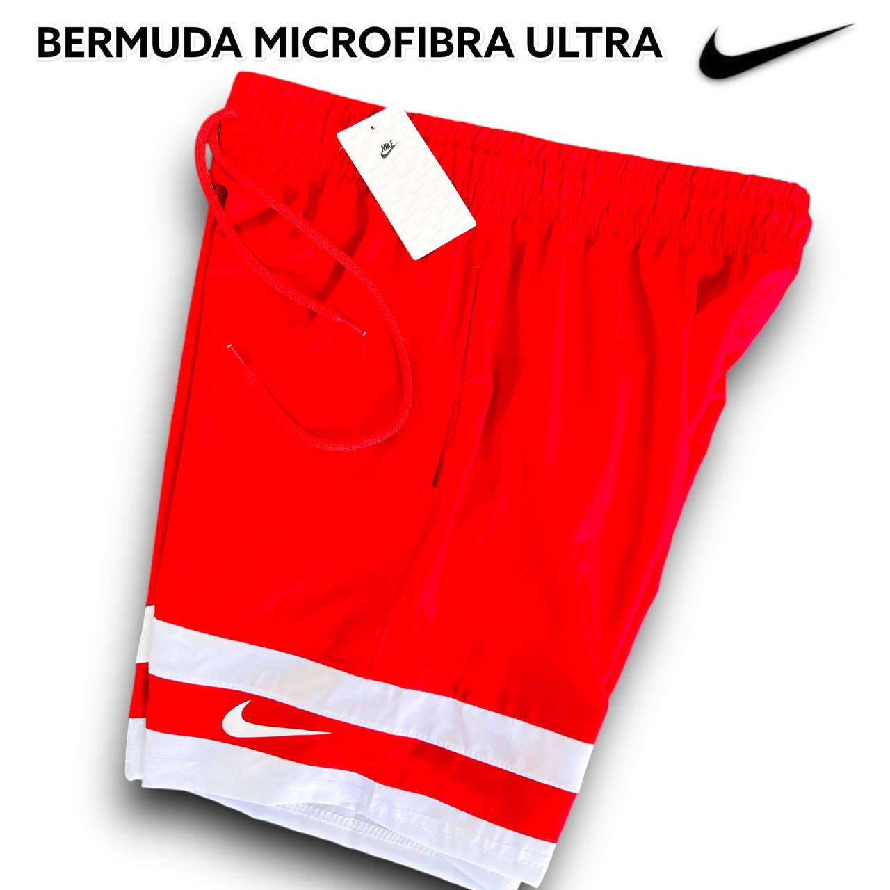 Bermuda Microfibra Ultra - NIKE recorte duplo 