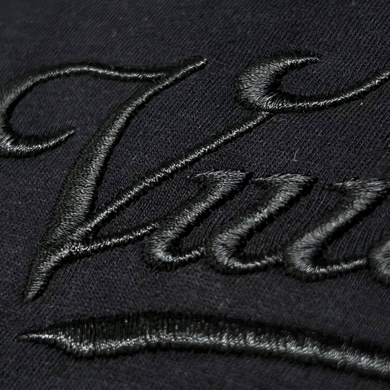 Camiseta GENUINA COTTON TANGUIS TURCO - LOUIS VUITTON arte em bordado madeira