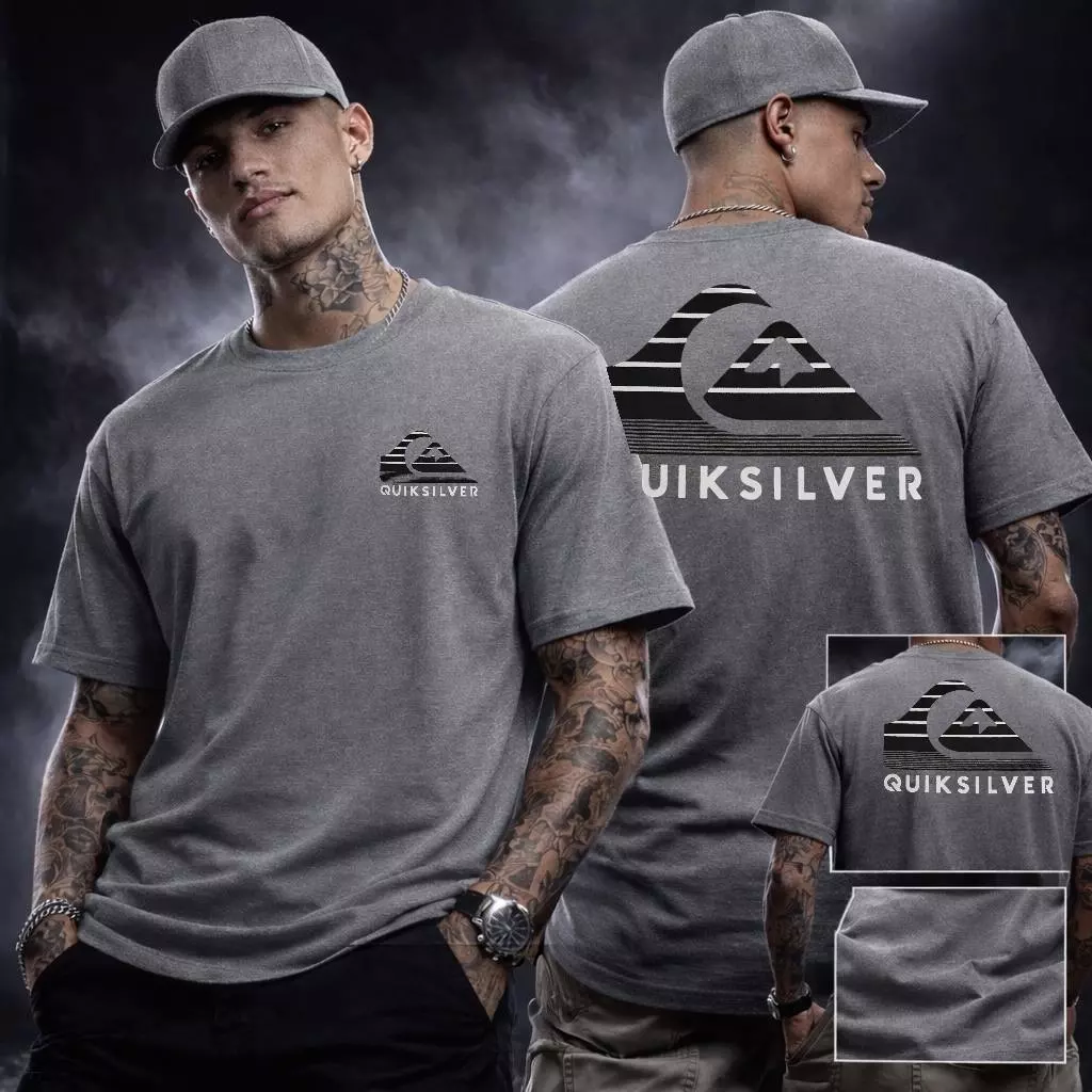 Camiseta  Quiksilver 40.1 Ultra Premium penteada