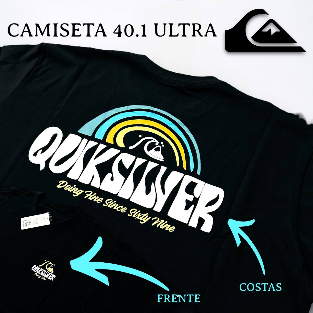 Camiseta 40.1 Ultra Premium - QUIKSILVER 