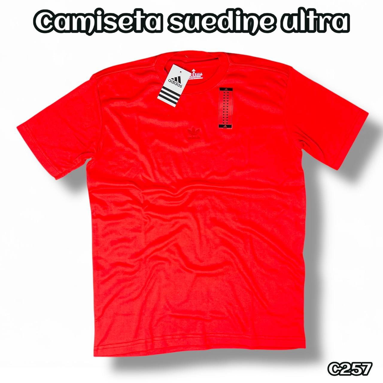 Camiseta Suedine ultra -(C257) ARTE BORDADA LT3A  