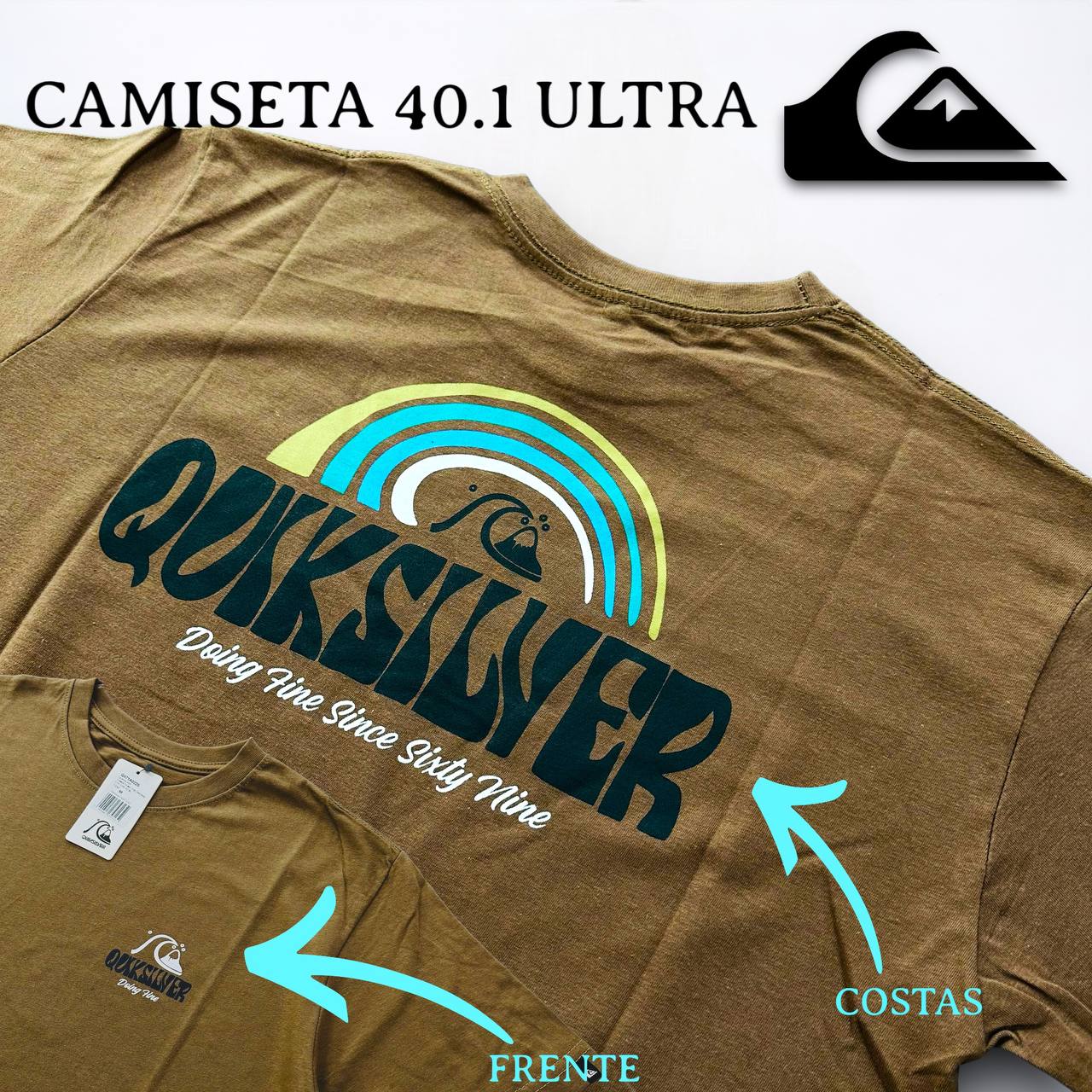 Camiseta 40.1 Ultra Premium - QUIKSILVER 