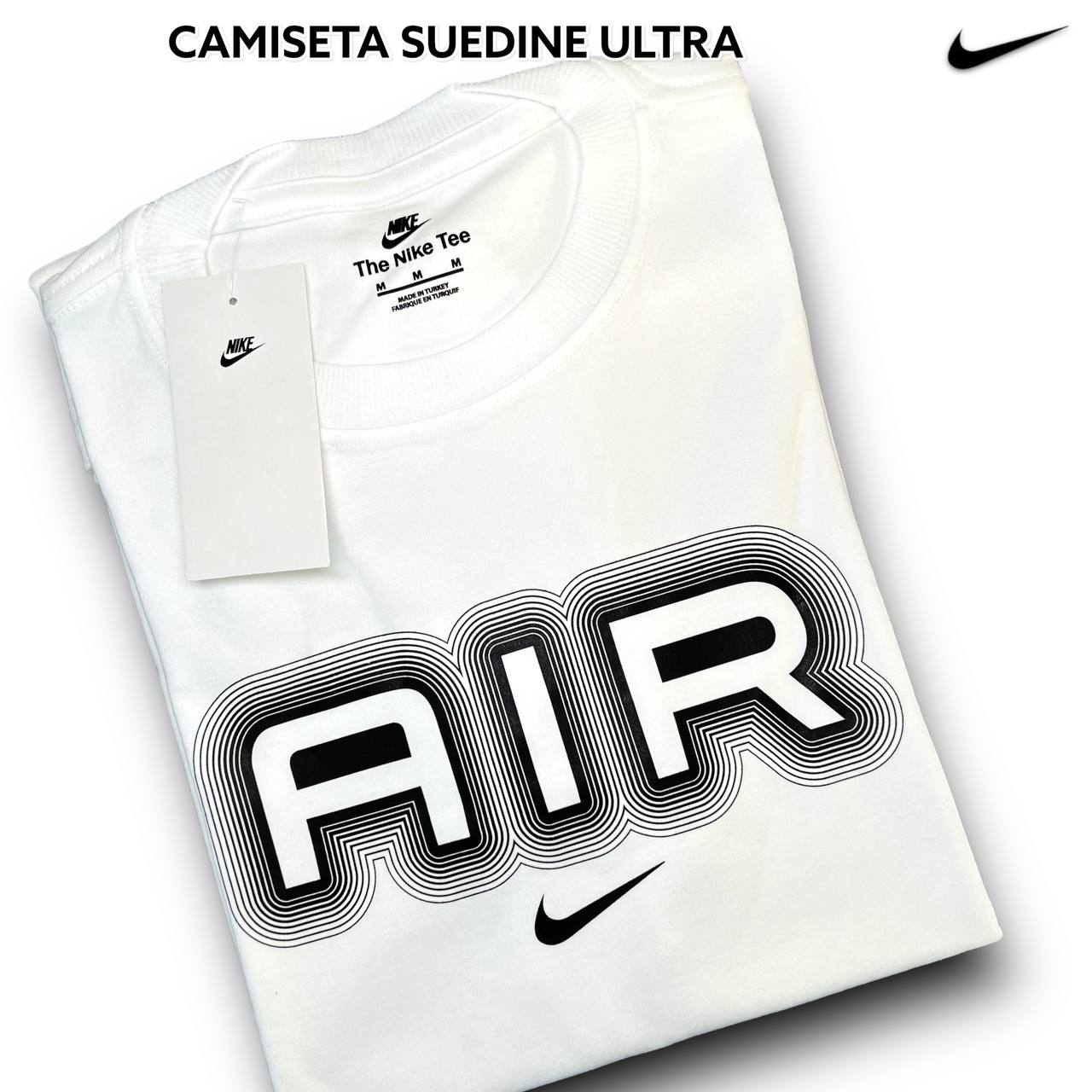CAMISETA SUEDINE 1:1 ULTRA - NIKE arte em DTF
