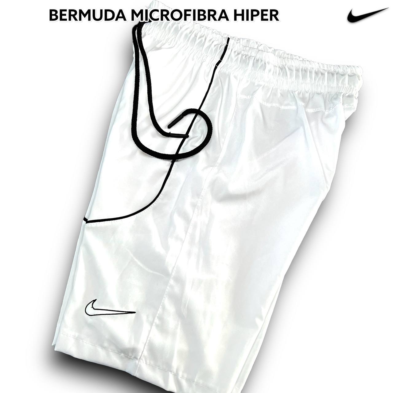 Bermuda Microfibra HIPER - NIKE arte em bordado 