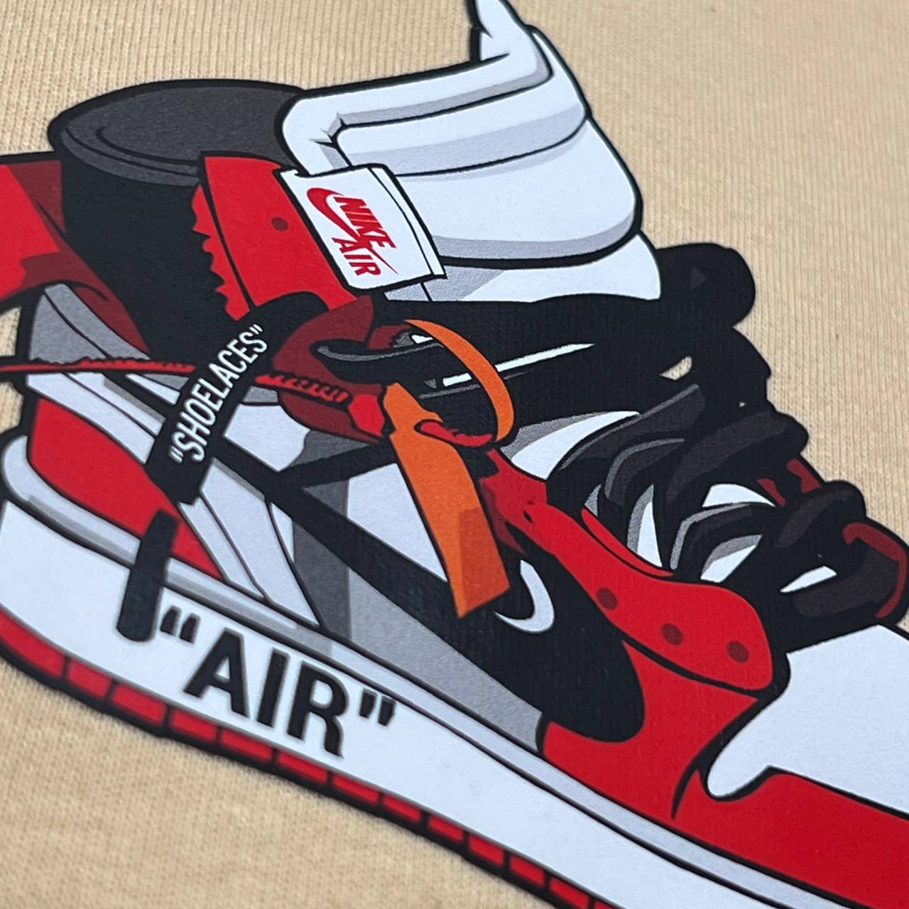 CAMISETA SUEDINE OVERSIZED 1:1 ULTRA - NIKE arte em DTF