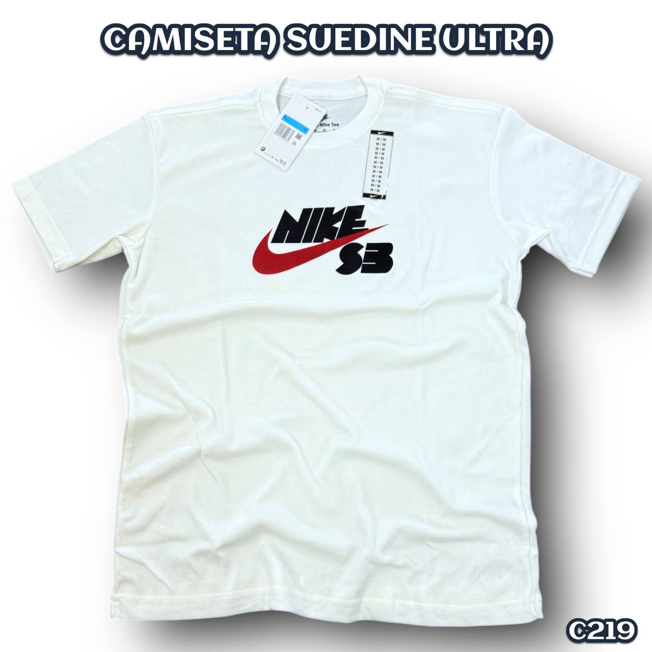 Camiseta Suedine ultra -(C219) ARTE EM DTF LT4A