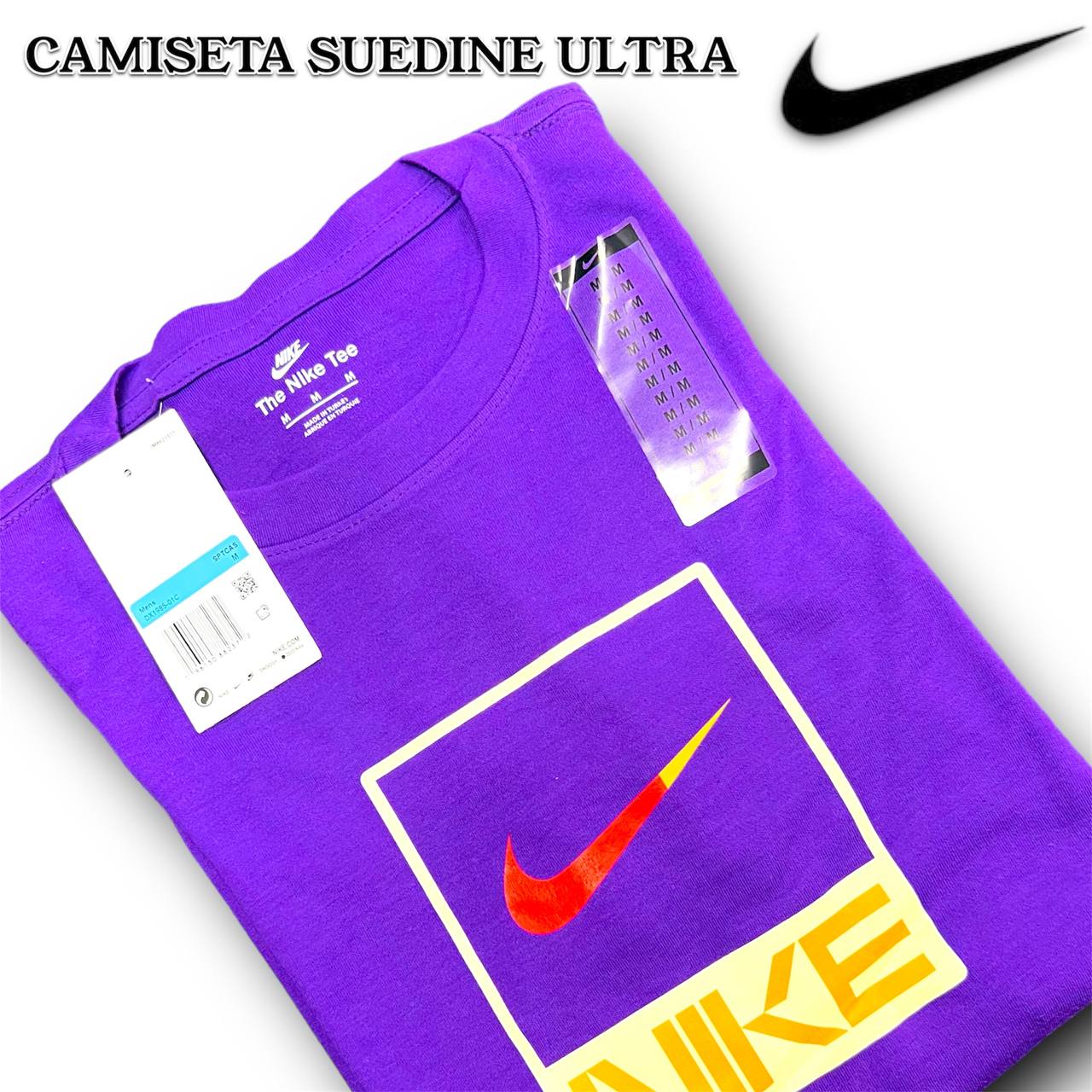 Camiseta Suedine Ultra Nike Arte em DTF