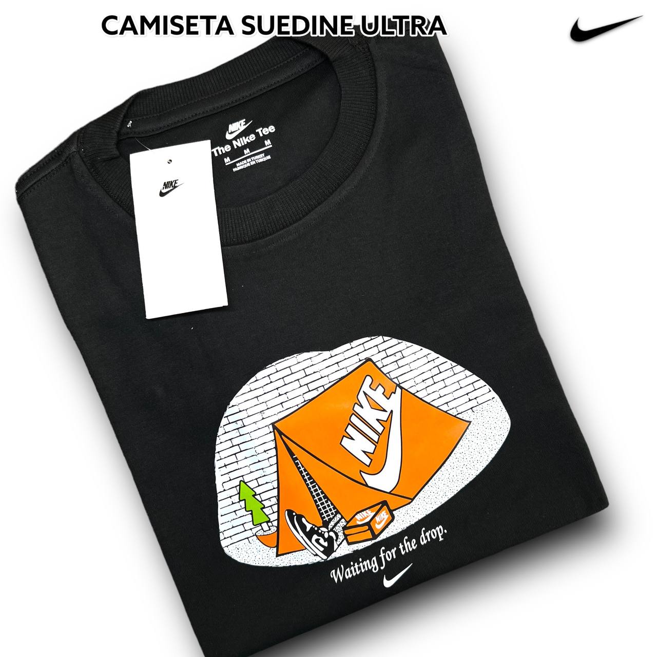 CAMISETA SUEDINE 1:1 ULTRA - NIKE arte em DTF
