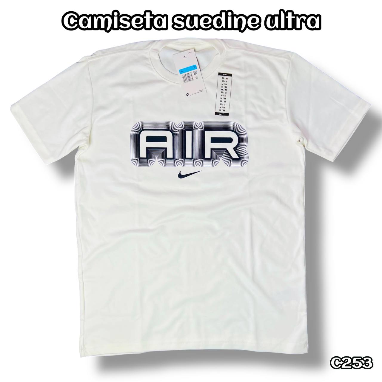 Camiseta Suedine ultra -(C253) ARTE EM DTF LT3A  