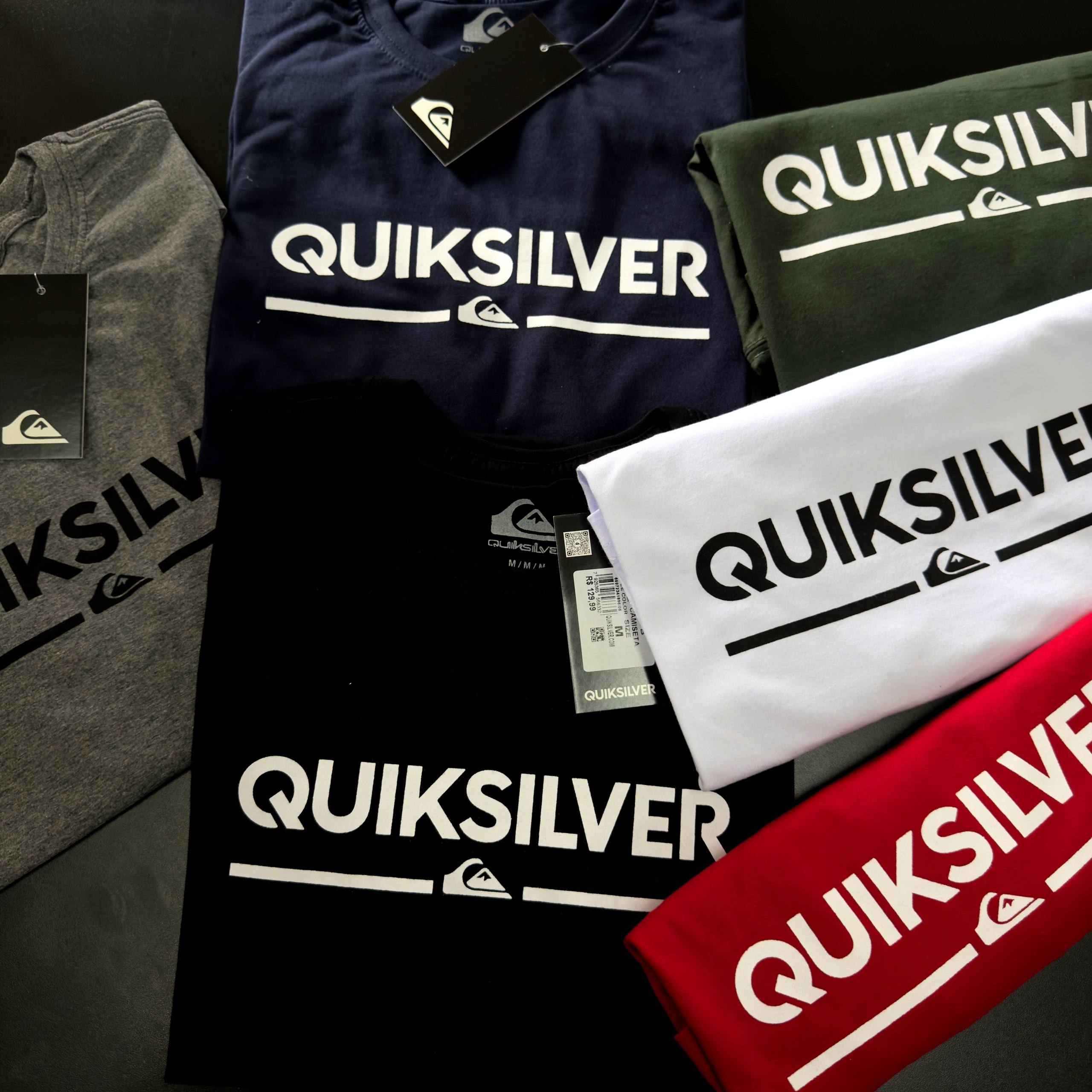 Camiseta  Quiksilver 40.1 Ultra Premium penteada 