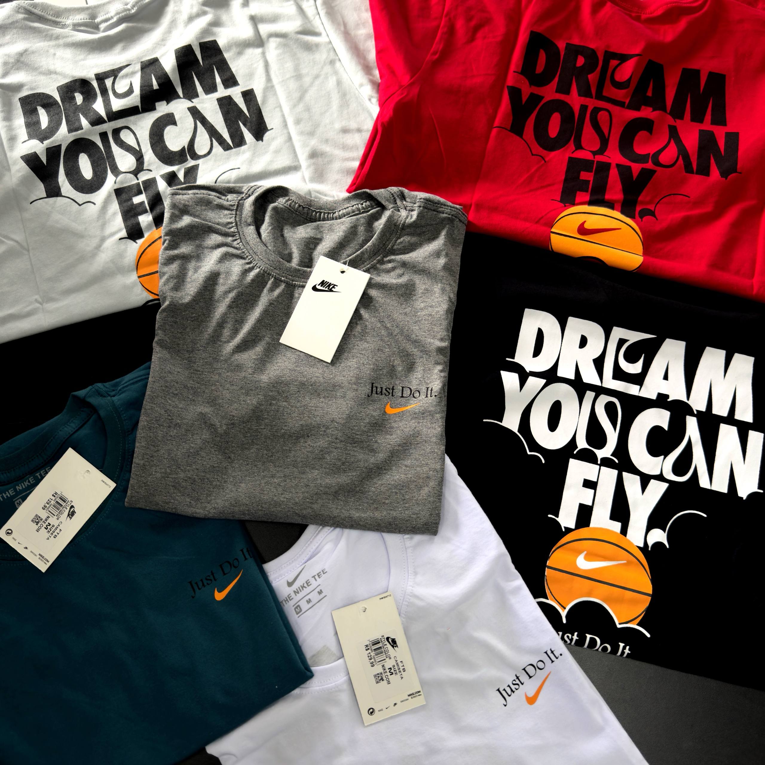 Camiseta  Nike 40.1 Ultra Premium penteada (frente e costas)