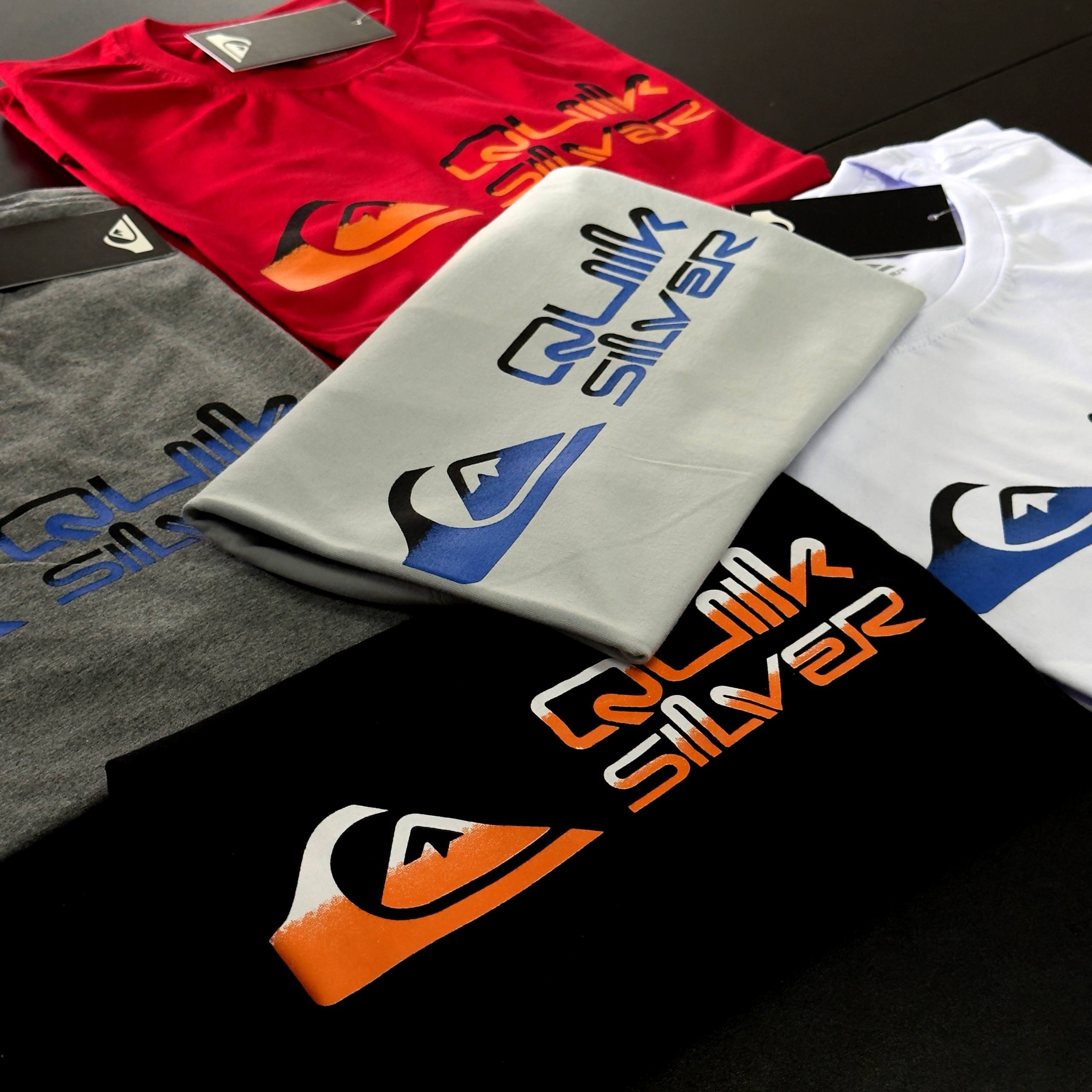 Camiseta  Quiksilver 40.1 Ultra Premium penteada 