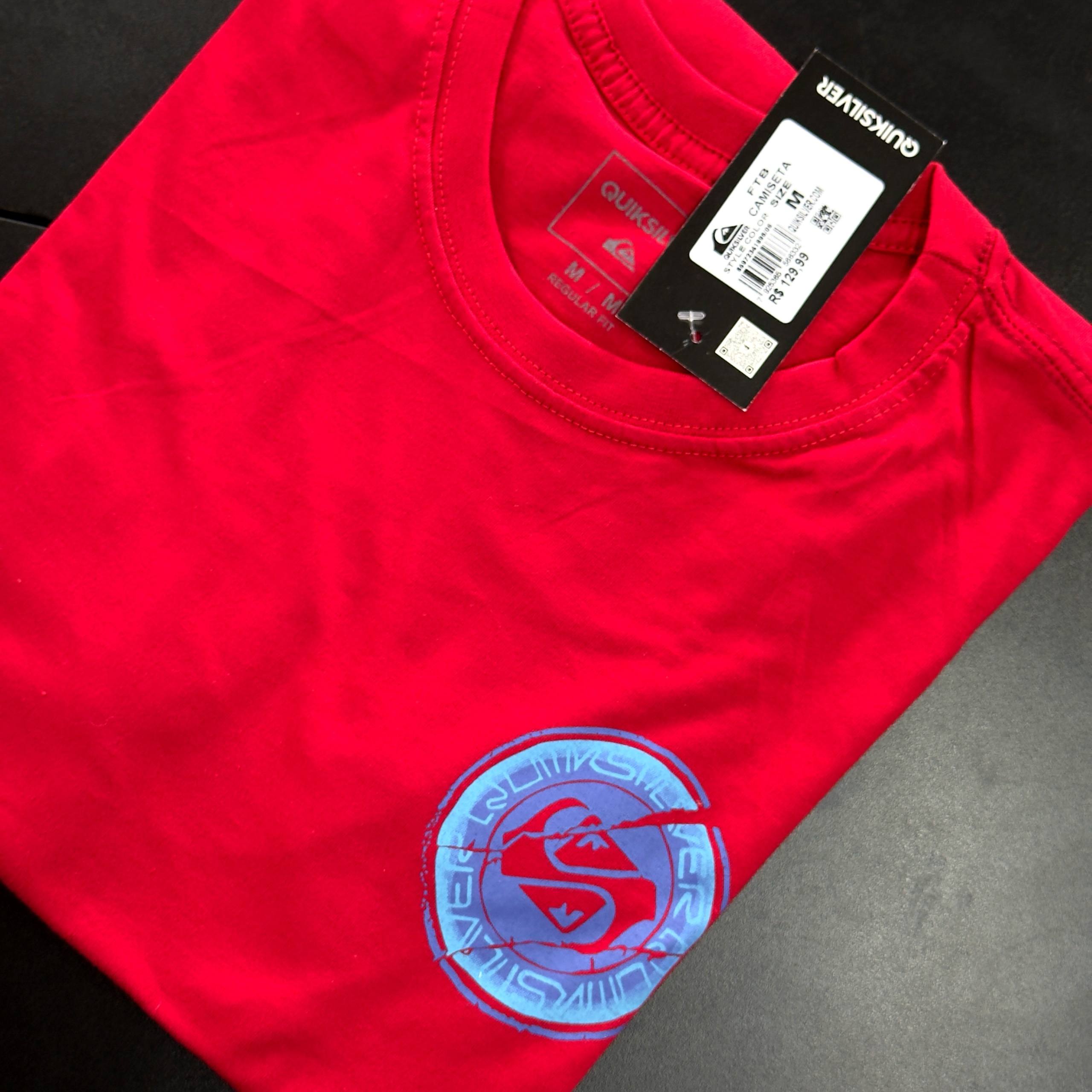 Camiseta  Quiksilver 40.1 Ultra Premium penteada