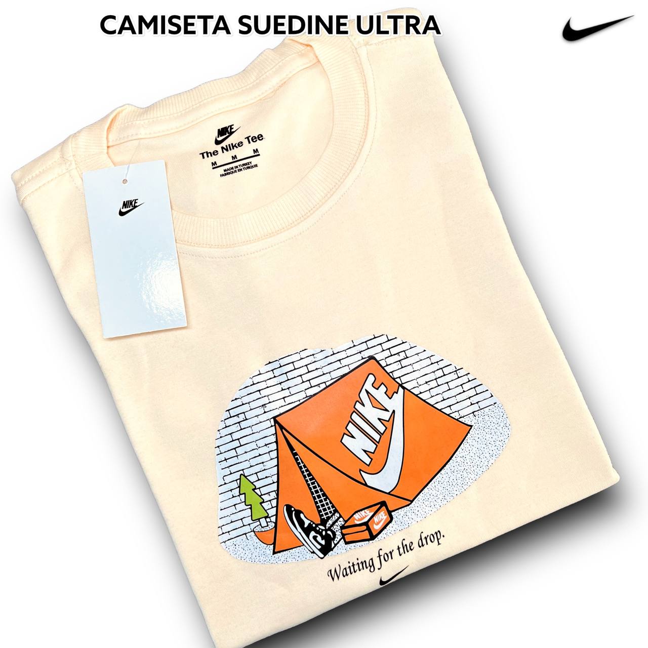 CAMISETA SUEDINE 1:1 ULTRA - NIKE arte em DTF
