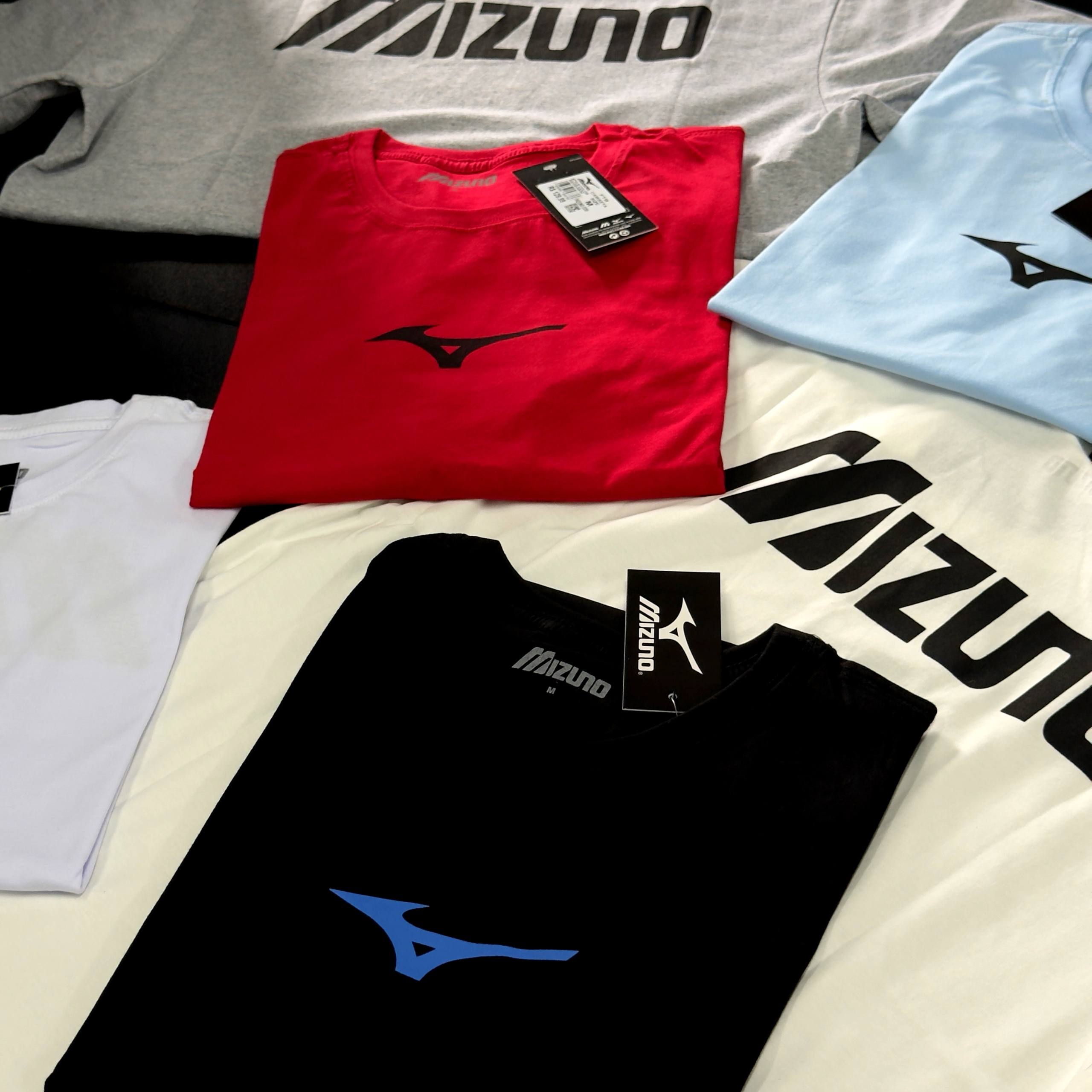 Camiseta  Mizuno 40.1 Ultra Premium penteada (frente e costas)